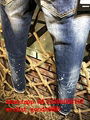 Wholesale authentic D2 Dsquared2 jeans 1:1 quality men long jeans pants trousers