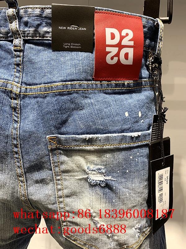 Wholesale authentic D2 Dsquared2 jeans 1:1 quality men long jeans pants  trousers (China Trading Company) - Jeans - Apparel & Fashion