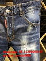 Wholesale authentic D2 Dsquared2 jeans 1:1 quality men long jeans pants trousers 20