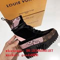 wholesale woman LV high heel martin boots fashion Louis Vuitton sneakers shoes