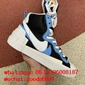 wholesale original best quality Sacai X Nike Blazer with Dunk sports sneakers