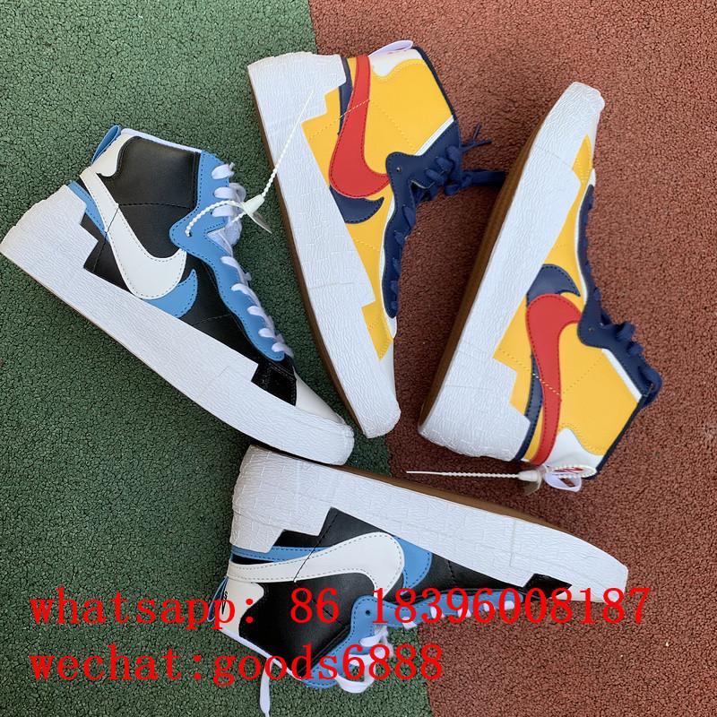 wholesale original best quality Sacai X      Blazer with Dunk sports sneakers