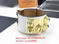 Wholesale Newest Leather               jewelry     hield Studded Bracelet bangle 10