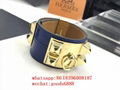 Wholesale Newest Leather               jewelry     hield Studded Bracelet bangle 16