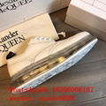 wholeSale 1：1 best Alexander McQueen sneankersTop Quality McQ leather Trainers