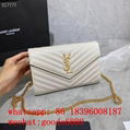 wholesale original     handbags Sleek shiny bags saint Laurent purses bag wallet 5