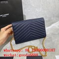 wholesale original YSL handbags Sleek shiny bags saint Laurent purses bag wallet