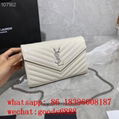 wholesale original     handbags Sleek shiny bags saint Laurent purses bag wallet 10