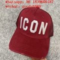 wholesale top 1:1 quality  DSQUARED2 hats dsq2 Patch Baseball Icon Snapback Caps