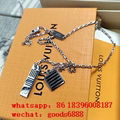 Wholesale Louis Vuitton Bracelet Openwork Letters Pendant Necklace LV jewelry