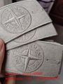 wholesale original newest stone island label for long t shirt hoodies clothing