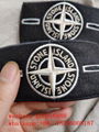 wholesale original newest stone island label for long t shirt hoodies clothing 9