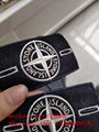 wholesale original newest stone island label for long t shirt hoodies clothing