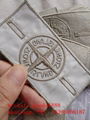 wholesale original newest stone island label for long t shirt hoodies clothing