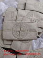 wholesale original newest stone island label for long t shirt hoodies clothing 12