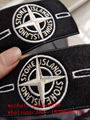 wholesale original newest stone island label for long t shirt hoodies clothing