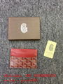 original quality Goyard Card bag, real leather card card wallet top replica 19