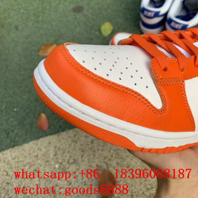 wholesale best 1:1 quality      dunk sb low Syracuse  NCAA  sports shoes 3