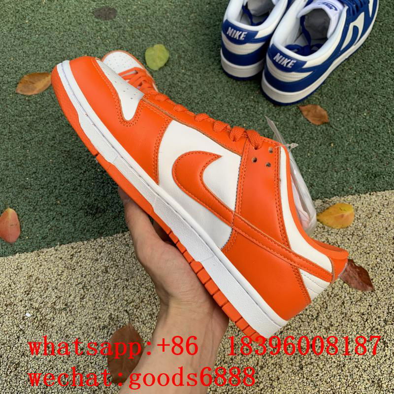 wholesale best 1:1 quality      dunk sb low Syracuse  NCAA  sports shoes 4