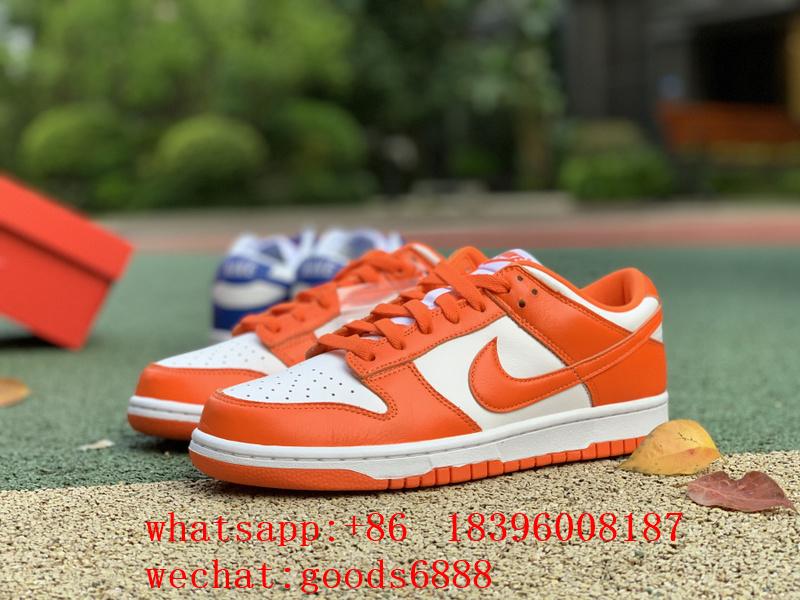 wholesale best 1:1 quality      dunk sb low Syracuse  NCAA  sports shoes