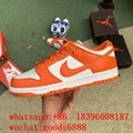 wholesale best 1:1 quality NIKE dunk sb low Syracuse  NCAA  sports shoes