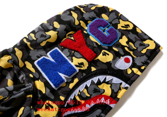 Wholesale Cheap Newest Bape T Shirt Men Women Bape jumpers  Hoodie coat clothes 2