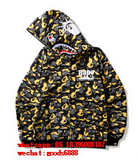 Wholesale Cheap Newest Bape T Shirt Men Women Bape jumpers  Hoodie coat clothes 4