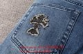 wholesale 1:1 Top quality Chrome Hearts newest youngest jeans clothes