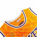 original BAPE NBA jersey Los Angeles Lakers Mens NBA Retro shirt stitched Jersey