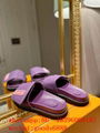 wholesale top Louis Vuitton cheaptest New Flip-Flops slippers lv sandals Mules