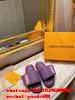 wholesale top Louis Vuitton cheaptest New Flip-Flops slippers lv sandals Mules