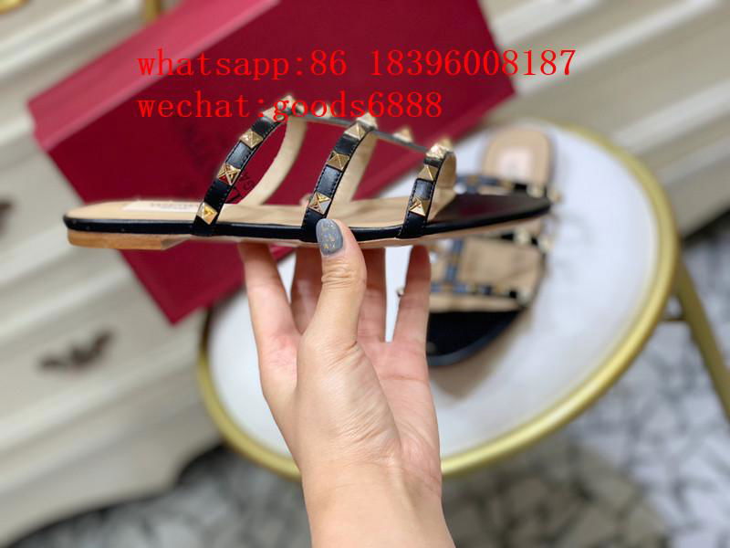 Wholesale           1:1 quality high-heeled shoes women sandals hot sale slipper 5
