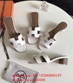 free shippping original hermes Top AAA slippers wholesale women's shoes sandals