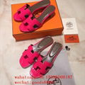 free shippping original hermes Top AAA slippers wholesale women's shoes sandals