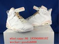 wholesale 2021 original Air Jordan 6 WMNS “Gold Hoops” basketball sports shoes