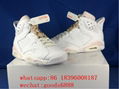 wholesale 2021 original Air Jordan 6 WMNS “Gold Hoops” basketball sports shoes 3