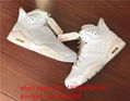 wholesale 2021 original Air Jordan 6 WMNS “Gold Hoops” basketball sports shoes