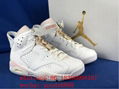 wholesale 2021 original Air Jordan 6 WMNS “Gold Hoops” basketball sports shoes