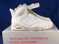 wholesale 2021 original Air Jordan 6 WMNS “Gold Hoops” basketball sports shoes