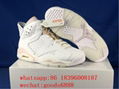 wholesale 2021 original Air Jordan 6 WMNS “Gold Hoops” basketball sports shoes