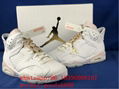 wholesale 2021 original Air Jordan 6 WMNS “Gold Hoops” basketball sports shoes 18