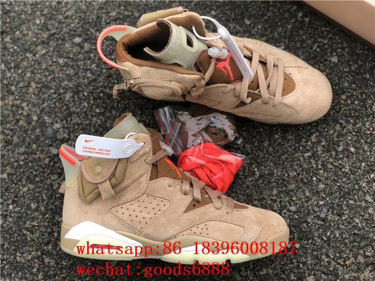 Factory direct sales best original Travis Scott x Air Jordan 6 basketball shoes 3