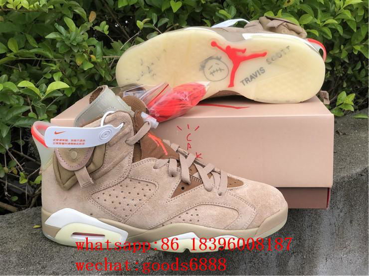 Factory direct sales best original Travis Scott x Air Jordan 6 basketball shoes 4