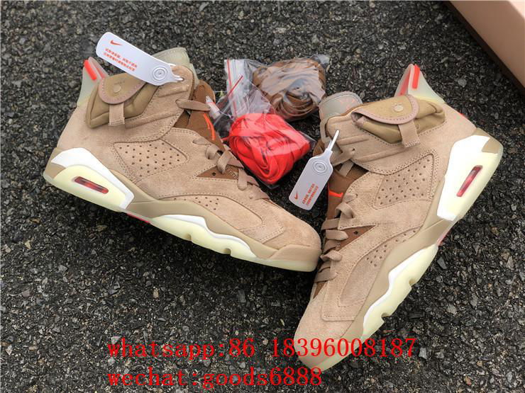 Factory direct sales best original Travis Scott x Air Jordan 6 basketball shoes 2