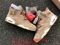 Factory direct sales best original Travis Scott x Air Jordan 6 basketball shoes