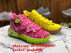 wholesale top 1:1      KYRIE 5 x Patrick Spongebob basketball air zoom shoes 