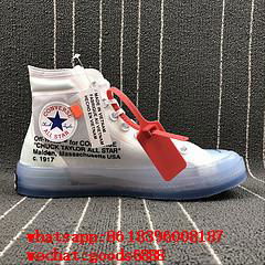 Wholesale best quality Off-White x Converse 1970s Chuck Taylor OW Canvas shoes 2