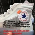 Wholesale best quality Off-White x Converse 1970s Chuck Taylor OW Canvas shoes 9