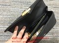top handbags Sleek shiny bags saint Laurent purses with tassels chain wallet 10