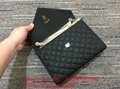 top handbags Sleek shiny bags saint Laurent purses with tassels chain wallet 16